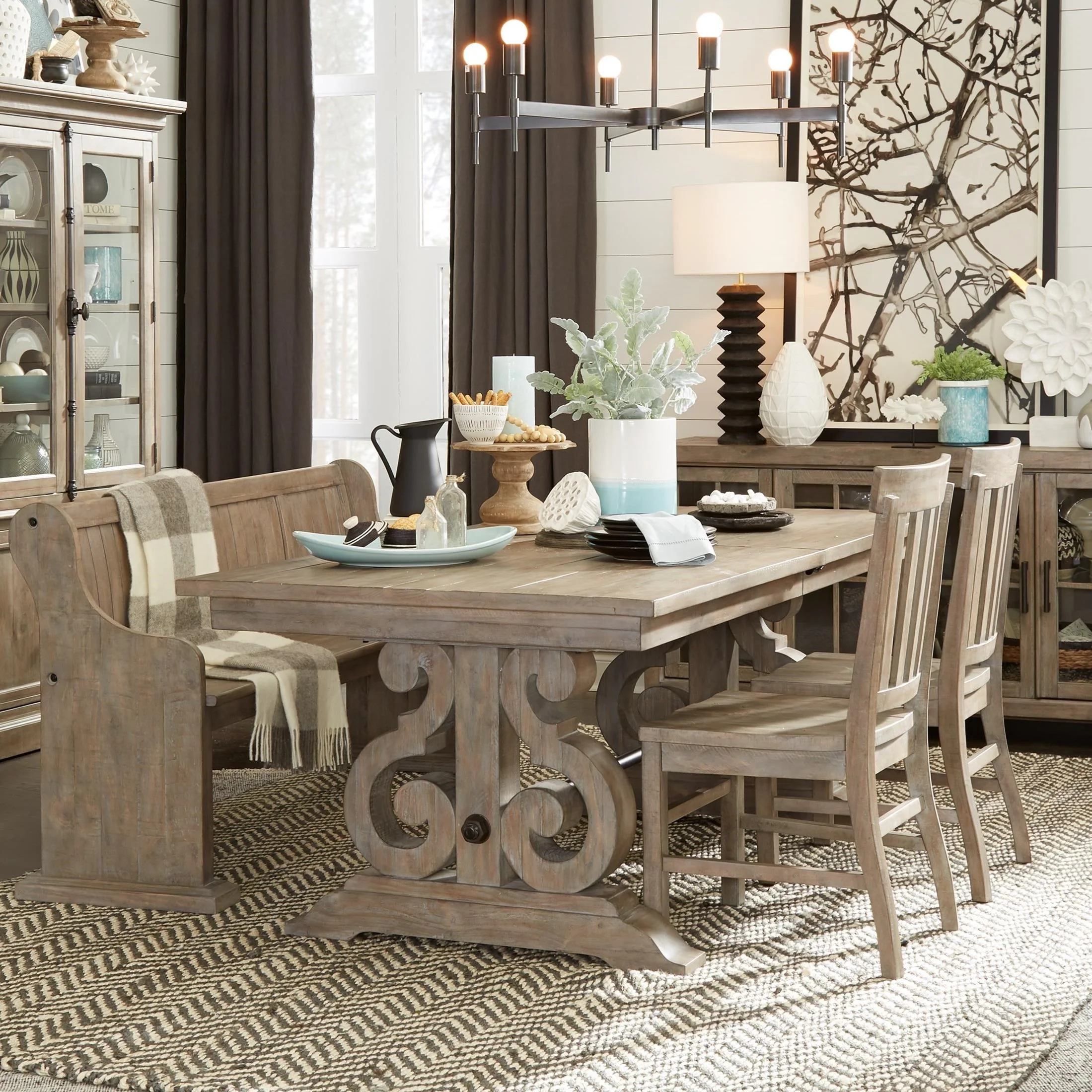 Magnussen Home Tinley Park D4646-79x1+D4646-20x1+D4646-60x4 Relaxed